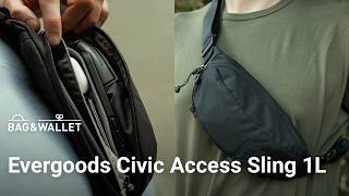 Обзор сумки Evergoods Civic Access Sling 1L