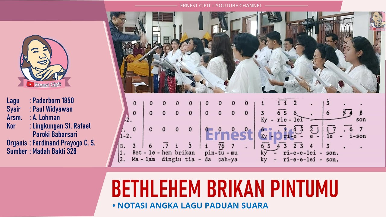 Bethlehem Brikan Pintumu | Lagu Pembuka Misa Malam Natal | Paul Widyawan | Madah Bakti 328