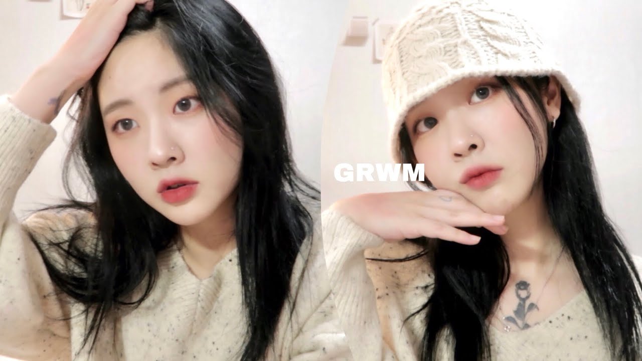 (말많음주의)자 요즘하는 데일리 메이크업 근데 이니스프리를 곁들인.. 무쌍grwm