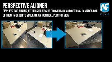 Perspective Aligner: Align the Perspective of Two Images in Amped FIVE