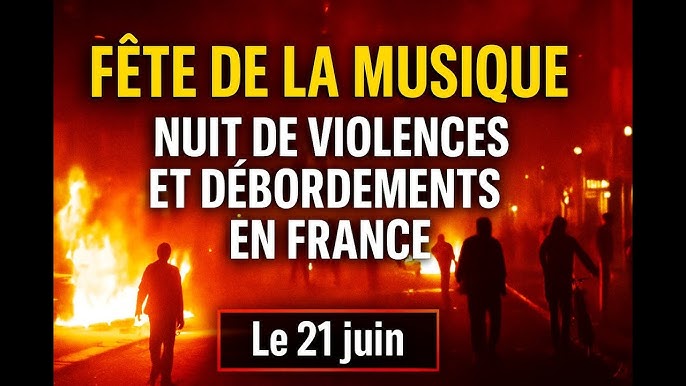 Fête de la musique : nuit de violences et débordements en France - YouTube