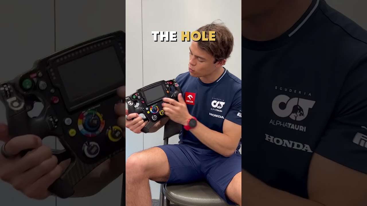 F1 Car Steering Wheel Explained By Driver
