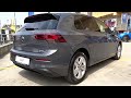 Volkswagen golf 8 life 150 hp etsi  interior exterior walkaround  auto show