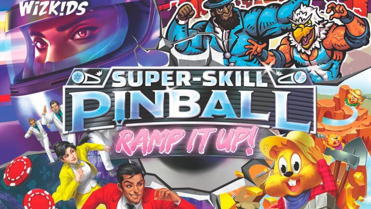 TAG TEAM WRESTLING PINBALL | SUPER SKILL PINBALL: RAMP IT UP (2-PLAYER GAME PLAY)