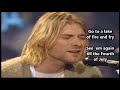Nirvana - Lake Of Fire (Unplugged) - Lyrics