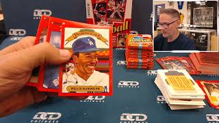 THROWBACK THURSDAY - Box Opening 1990 Donruss - Looking for Error Cards + Free Giveaways!