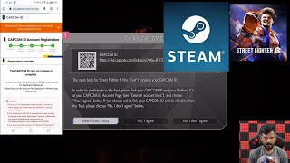 How to Link CAPCOM ID to STEAM Account to play Street Fighter 6 in PC