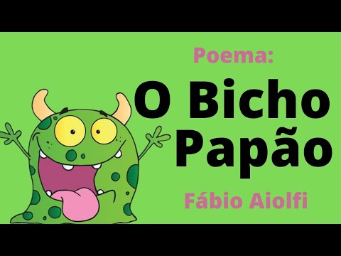 Poema sobre o Bicho Papão (Folclore Brasileiro) #educaçãoinfantil #poesia