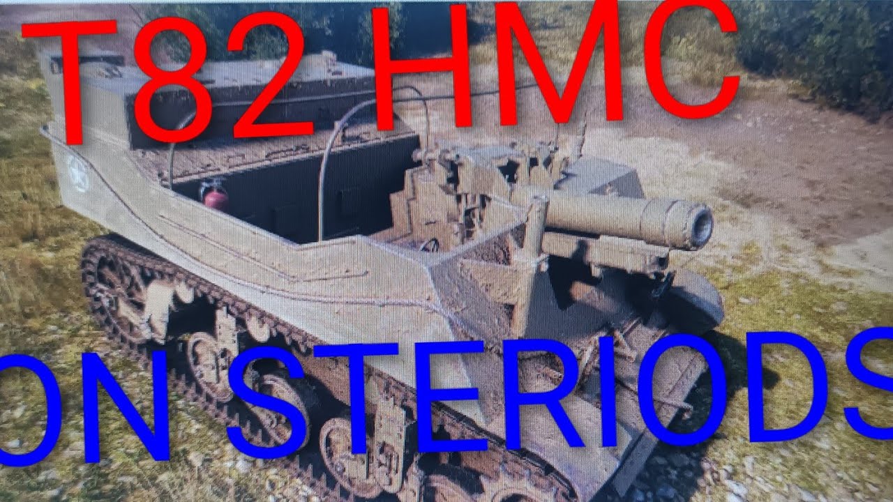 Comparison of forces T82 HMC gameplay! World of Tanks 2025
