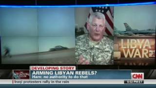 CNN: Gen. Ham  'We will not arm Libyan rebels'