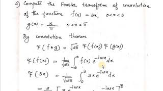 MAT 102 Fourier transform lecture 8