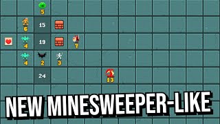 Dragonsweeper is an amazing Minesweeper Roguelike!