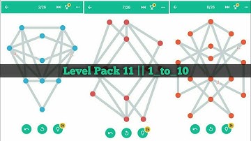 Level Pack 11 : 1_2_3_4_5_6_7_8_9_10...One Line Android Game Gameplay