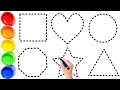 Shapes Song For Kids, Learn 2d Shapes, Colors For Toddlers | Preschool Learning