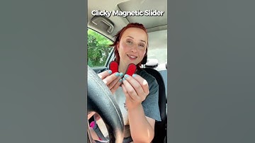 🤩 Experience the best of both worlds with Kahn Creations silent AND clicky magnetic slider fidgets