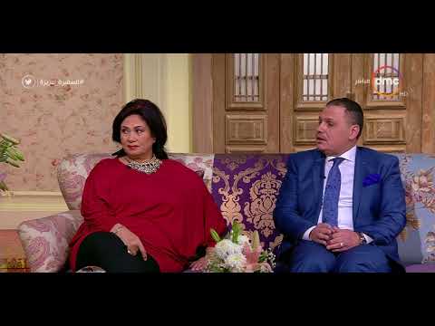 السفيرة عزيزة زوج الفنانة سلوي عثمان أنا متفهم طبيعة عمل زوجتي