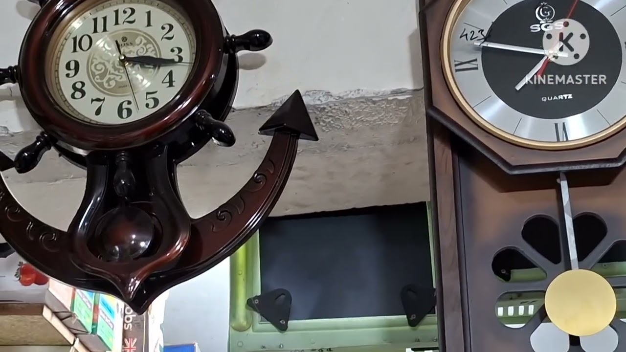 Al-karim Crockery store گھڑی اور لیمپ