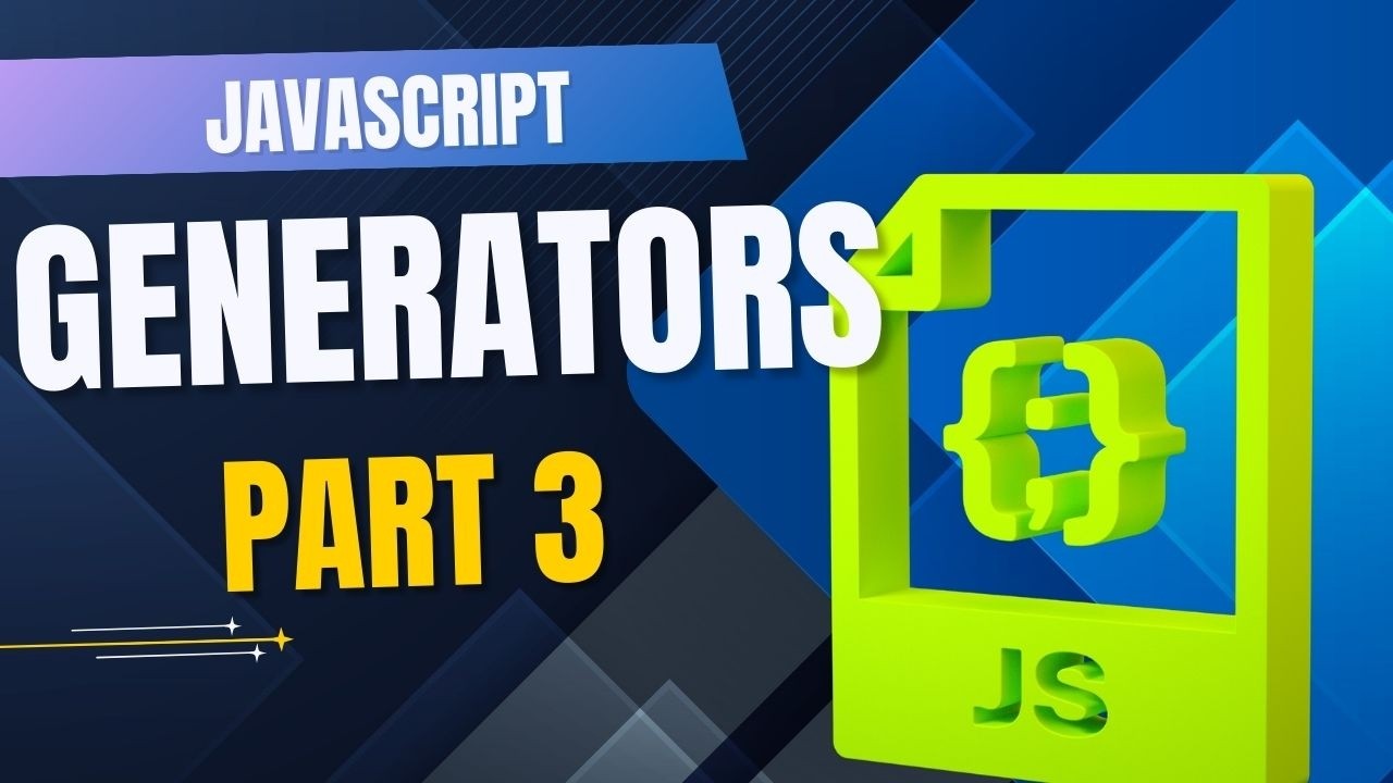 JavaScript Generator Object Methods - YouTube