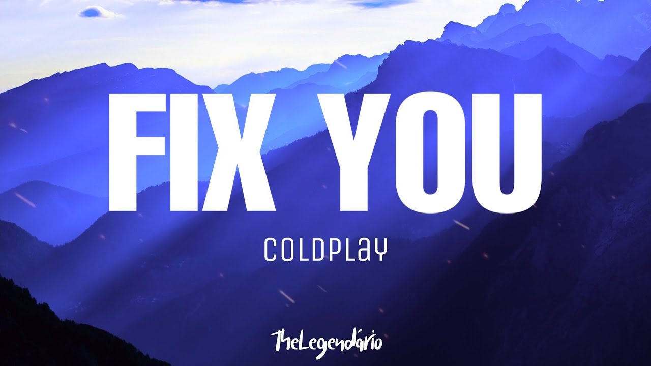 Coldplay Fix You (Lyrics Tradução) YouTube