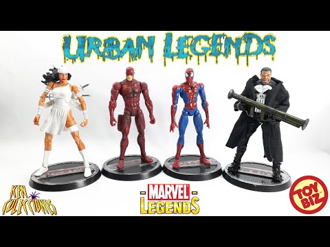 Marvel Legends Urban Legends Box Set Toy Biz 2003 Unboxing y