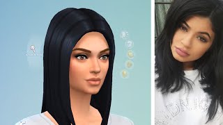 Sims 4 cas | creating kylie jenner