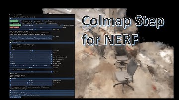 Colmap step for nerf | Camera pose matrix estimation for Nerf | Transforms.json creator for Nerf