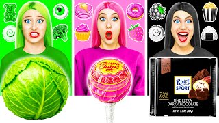 Essen der Gleichen Farben Challenge | Lustige Kochtricks von Multi DO Best