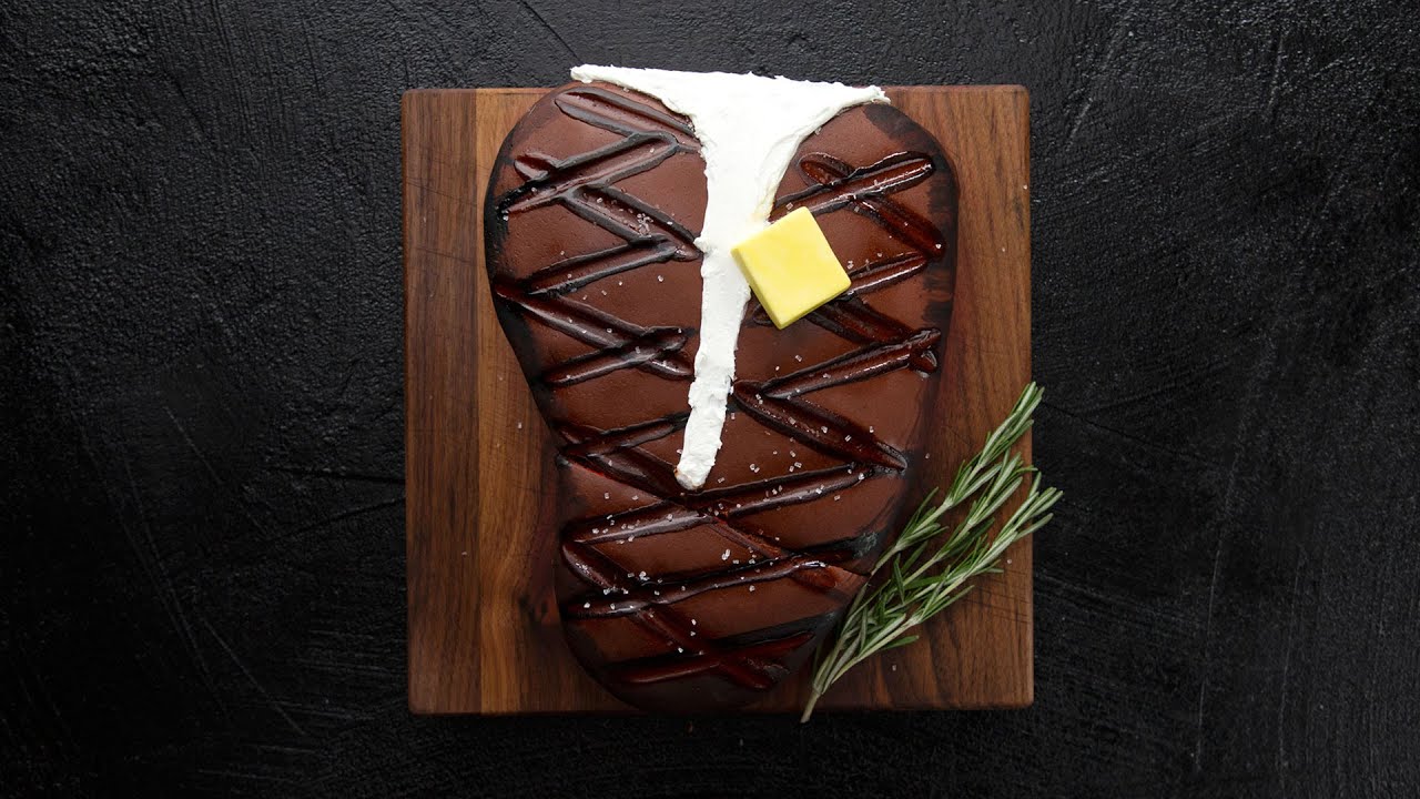 GIANT Steak that is a Cake?! A Delicious April Fools Prank | Tastemade