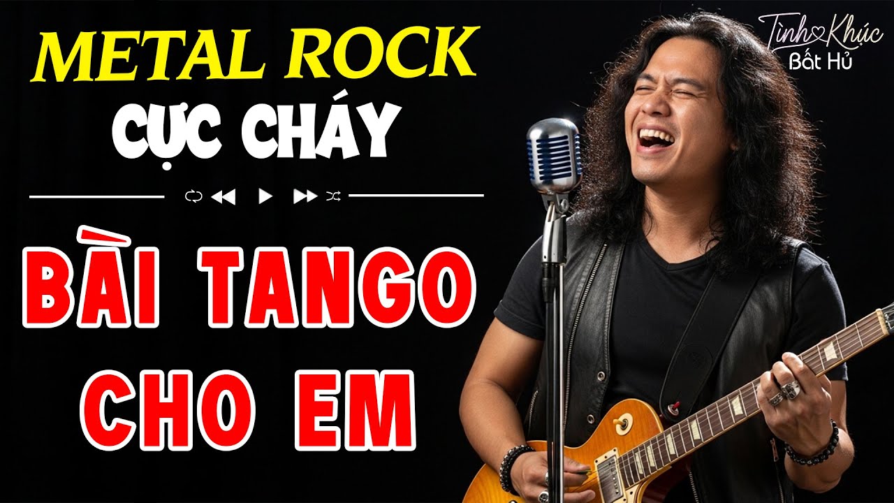 Bài Tango Cho Em - Tuyệt Đỉnh Bolero Rock AI Cover Hay Nhất | Nhạc Bolero Metal Rock NGHE LÀ MÊ