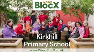New Planter Benches at Kirkhill Primary School