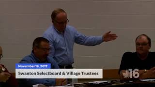 Swanton Selectboard / Village Trustees | 11-16-17