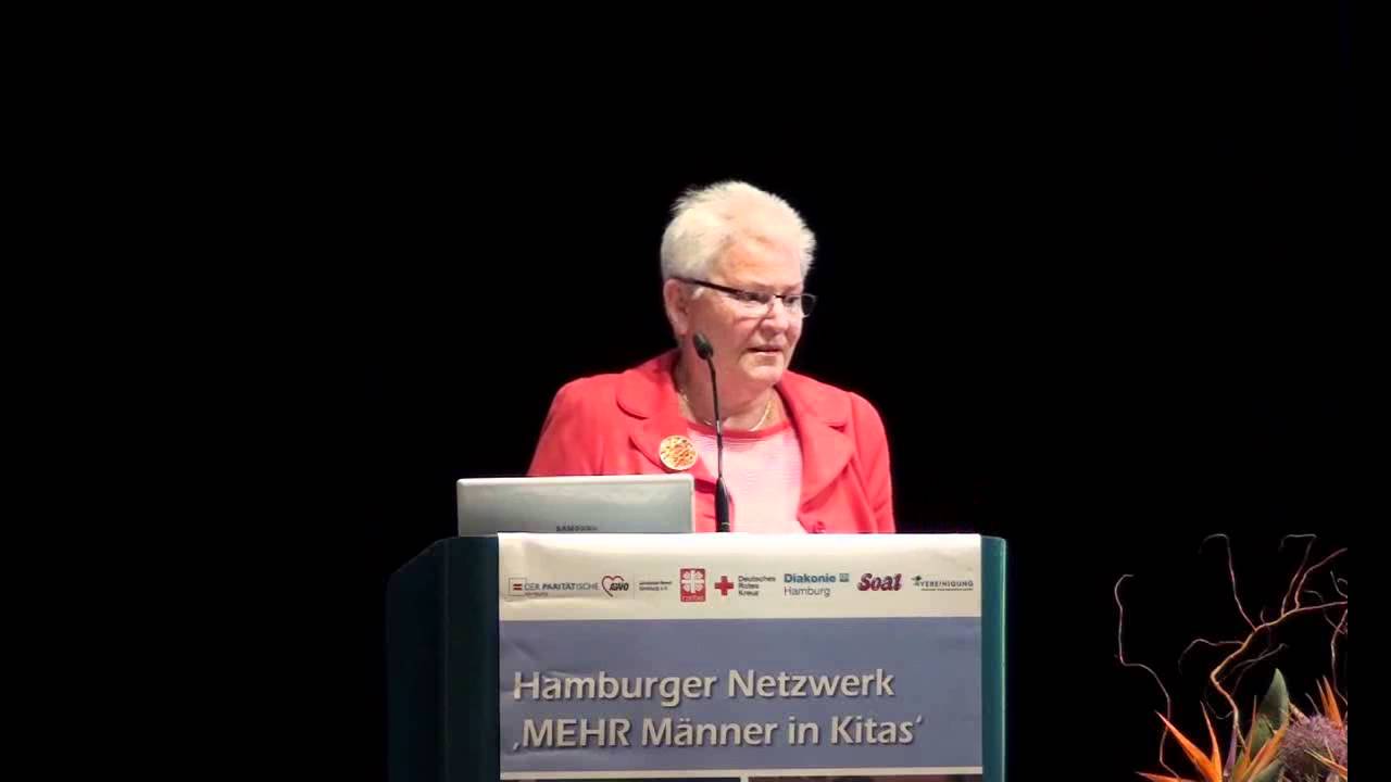 Grußwort Dr. Wilma Simon Hamburger Fachtagung 'MEHR Männer in Kitas