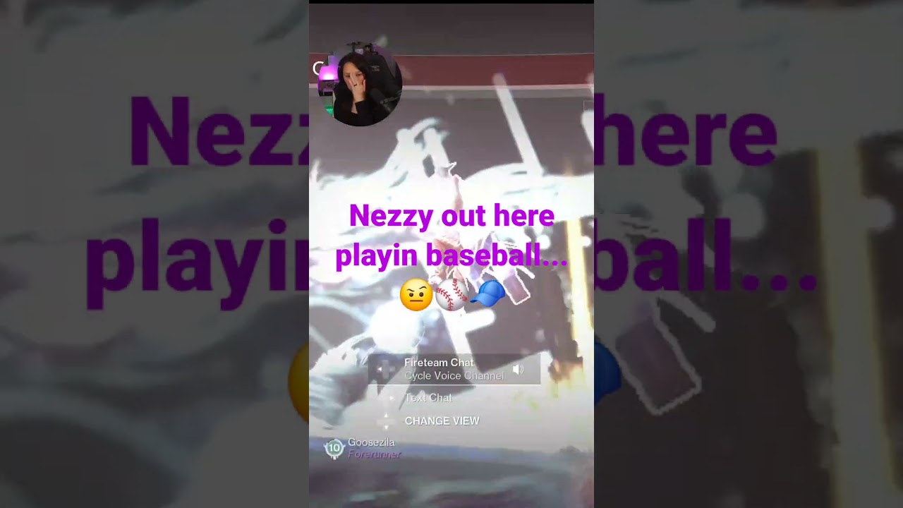 Nezzy can hit ya'll ⚾️  