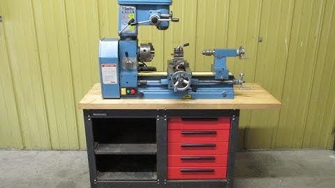 Smithy CB-1220XL Multi-Purpose Lathe Mill Milling Machine Combo 3 in 1