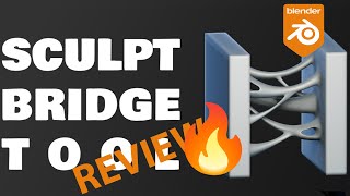 Blender Addon: Sculpt Bridge Tool by Nodes Interactive 🔥