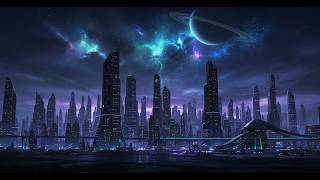 Abstract Ambient Techno — Cognitive Flow Through Futuristic Cities