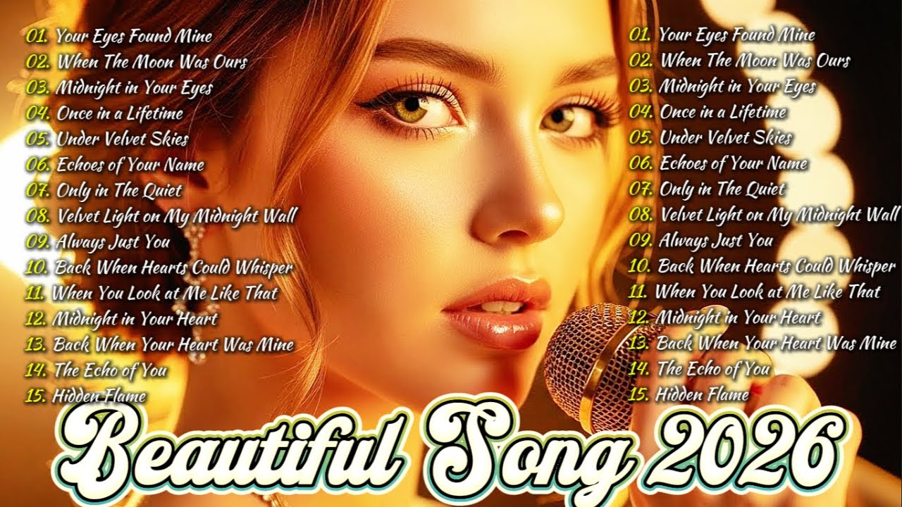 Beautiful Love Ballads 💖 | Easy Listening Emotional Songs Playlist 2026