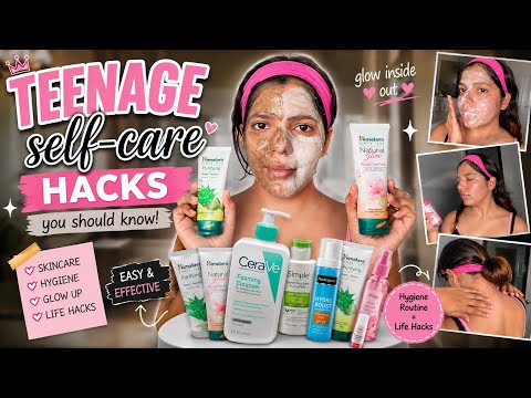 STOP Wasting Your Teenage Years! 🚨 Do These Self-Care Hacks NOW! #skincare #bodycare #hygiene
