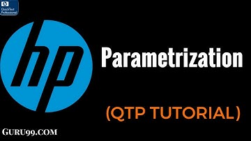 Parametrization  - HP UFT/ QTP TutoriaL #12
