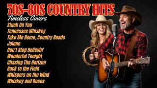 Stuck On You, Tennessee Whiskey, Country Roads – Classic Country Covers Playlist - Timeless 70s \u0026 80