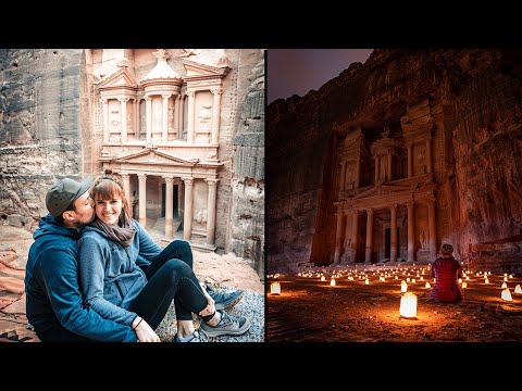 Visiting our very first Wonder of the World: PETRA 🇯🇴 | VLOG 15