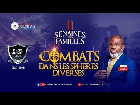 BIENVENUE à NOS 2 SEMAINES DES FAMILLES Jour 9 