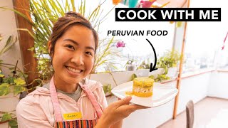 Rooftop Cooking Class in Lima, Peru: Cook With Me 🇵🇪