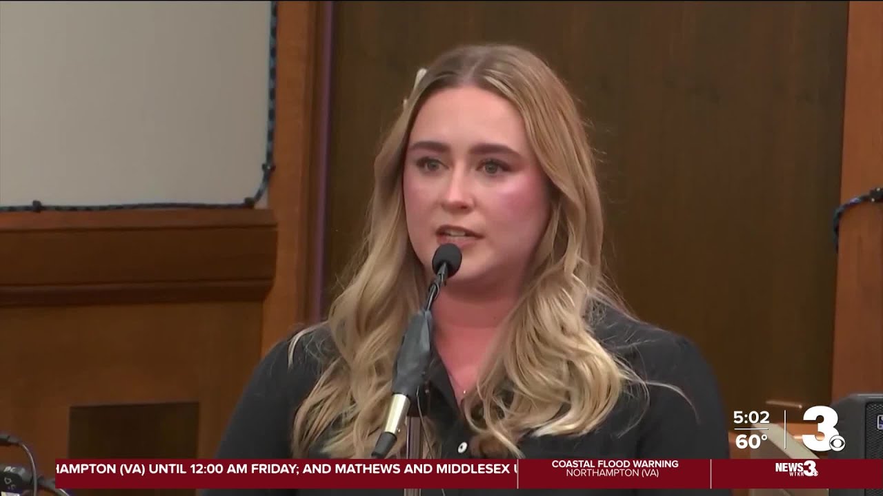 Abby Zwerner's twin sister gives emotional testimony on day 3 of Richneck trial