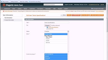 Magento Product Attachments & File Downloads Extension - Free Extension - Magento Connect