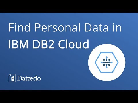 Find personal data in IBM DB2 Cloud databases (PII, GDPR) – Dataedo tutorial