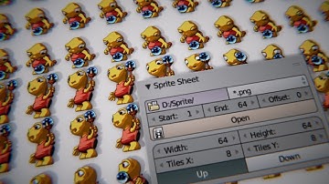 Blender Sprite Sheet Addon - Update