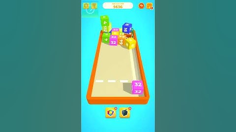Chain Cube 2048 5 Level - Best Gameplay Walkthrough Android, iOS Games #shortvideos