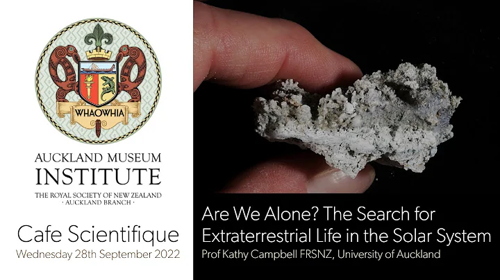 Caf Scientifique: Are We Alone? (September 2022) -...