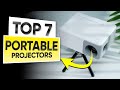 Top 7 Best PORTABLE PROJECTORS on Amazon [2025] ✅ [Cheap] For Home / For Small Spaces / For Travel